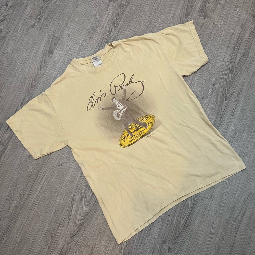 Vintage Gildan Tan Short Sleeve Tee